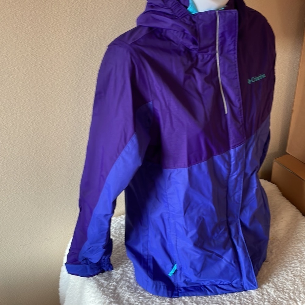 COLUMBIA Nylon Lightweight Jacket Size Large - Picture 4 of 14